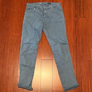 Mens AG Blue Chinos 32x34